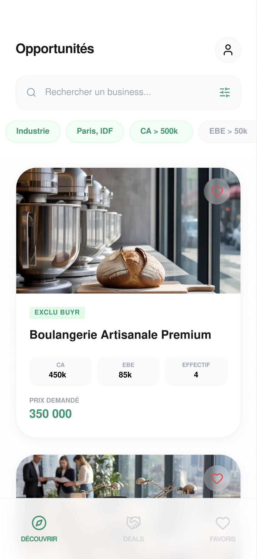 Opportunités Buyr